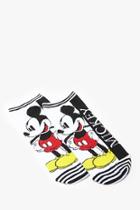Forever21 Mickey Mouse Graphic Ankle Socks