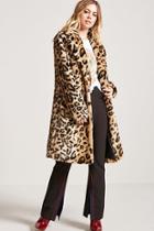 Forever21 Faux Fur Cheetah Coat