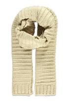 Forever21 Oatmeal Textured Knit Scarf