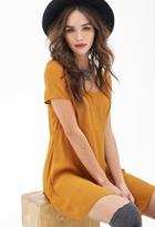 Forever21 Cross-back Crepe Dress