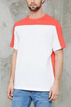 Forever21 Cotton-blend Colorblock Tee