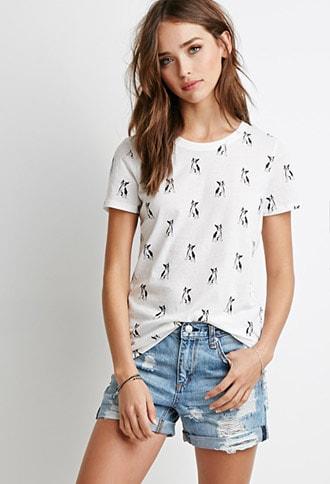 Forever21 Boston Terrier Tee