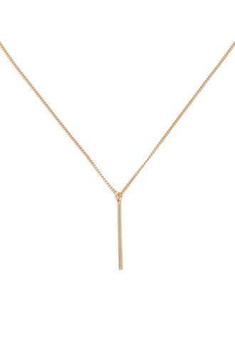 Forever21 Bar Charm Necklace