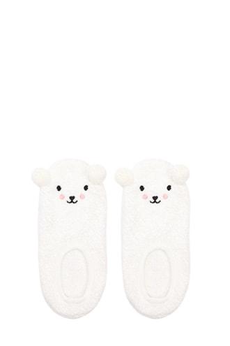 Forever21 Fuzzy Knit Polar Bear Socks