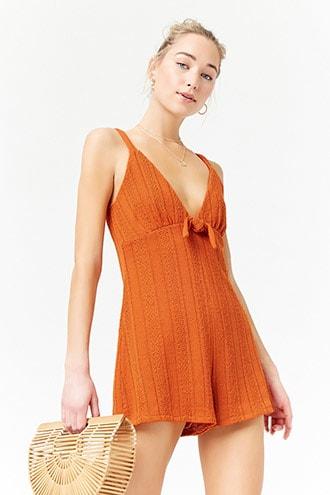 Forever21 Bobble Knit Romper