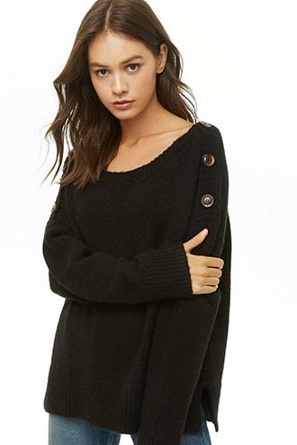Forever21 Brushed Dolman-sleeve Sweater