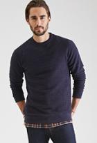 Forever21 Reversed French Terry Sweatshirt