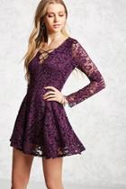 Forever21 Chantilly Lace Swing Dress