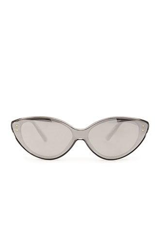 Forever21 Reflective Cat-eye Sunglasses