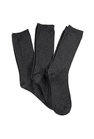 21 Men Charcoal Heather Crew Socks Pack