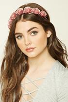 Forever21 Dusty Pink Rose Headwrap