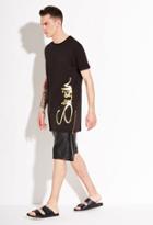 21 Men Sik Silk Signature Side-zip Tee