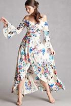 Forever21 Selfie Leslie Floral Print Dress