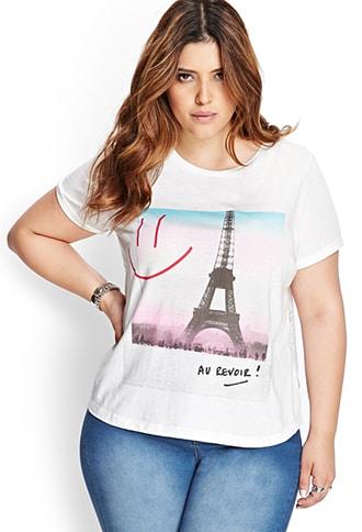 Forever21 Au Revoir Tee