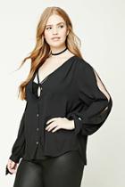 Forever21 Plus Size Semi-sheer Shirt
