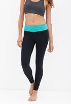 Forever21 Active Colorblocked Yoga Leggings