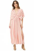 Forever21 Selfie Leslie Striped M-slit Dress