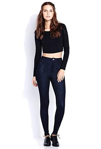 Forever21 High-waisted Jeggings