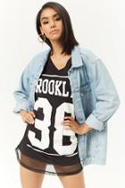 Forever21 Brooklyn Graphic T-shirt Dress