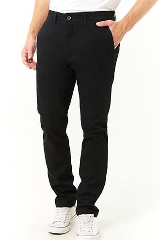 Forever21 Slim-fit Chino Pants