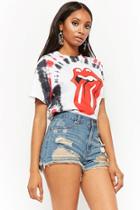Forever21 Rolling Stones Tie-dye Graphic Tee