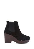 Forever21 Women's  Black Chelsea Boot Clogs