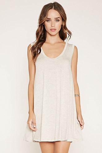Forever21 Women's  Scoop Neck Mini Dress