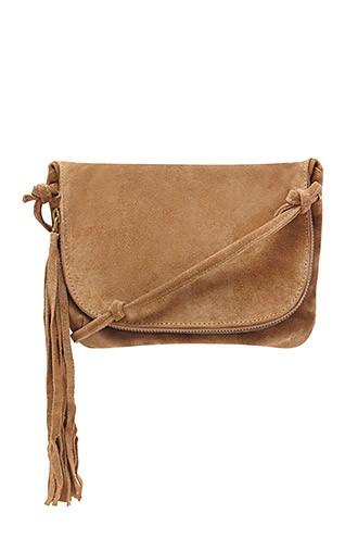 Forever21 Genuine Suede Crossbody