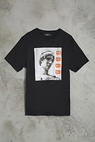Forever21 Look But Dont Touch Graphic Tee