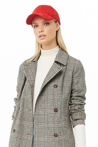 Forever21 Houndstooth Double-breasted Jacket