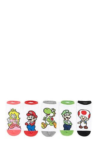 Forever21 Nintendo Ankle Sock Set- 5 Pack