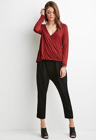 Forever21 Surplice Front Top
