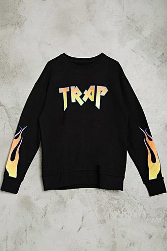 21 Men Men's  Trap Graphic Sweatshirt