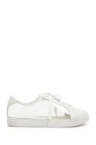 Forever21 Vinyl & Faux Leather Sneakers