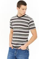 Forever21 Montage Striped Colorblock Tee