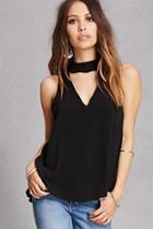 Forever21 Lace-back Swing Top