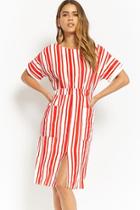 Forever21 Woven Striped Dress