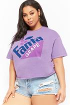 Forever21 Plus Size Fanta Graphic Tee