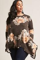 Forever21 Plus Size Floral Knit Tunic