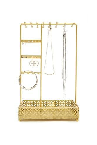 Forever21 Metallic Jewelry Stand