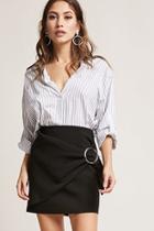 Forever21 Draped O-ring Mini Skirt