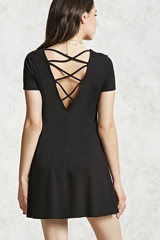 Forever21 Crisscross Back Mini Dress