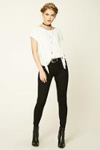 Forever21 Women's  Mid-rise Skinny Pants