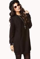 Forever21 Oversized Textured Sweatshirt