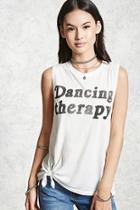 Forever21 Dancing Therapy Tank Top