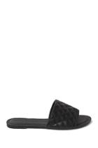 Forever21 Quilted Faux Leather Sandals