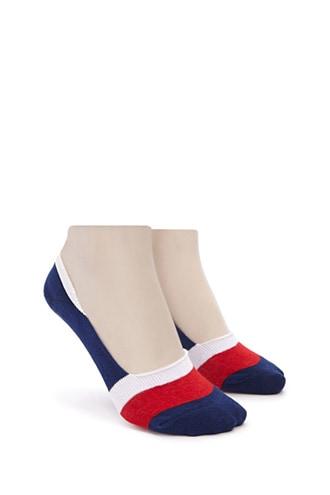 Forever21 Colorblock No-show Socks