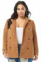 Forever21 Plus Size Double-breasted Coat