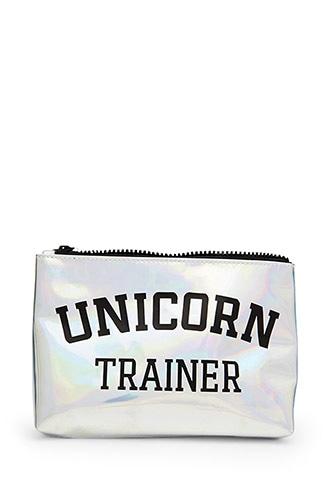 Forever21 Unicorn Trainer Makeup Bag