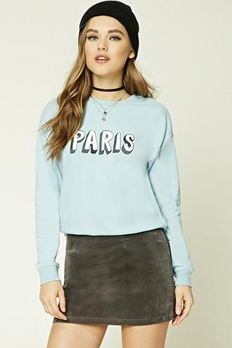 Forever21 Paris Graphic Sweatshirt